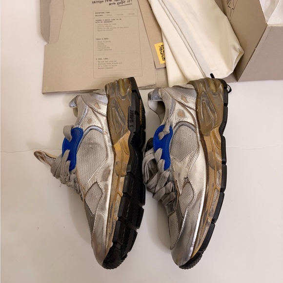 NWT 🩶👟 WOMEN’S GOLDEN GOOSE DAD STAR SNEAKERS - SIZE 36 - Picture 11 of 14